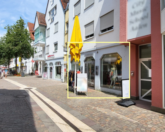 VERKAUFT! Ladeneinheit in Aalen-Stadtzentrum (Obj. 1163G)